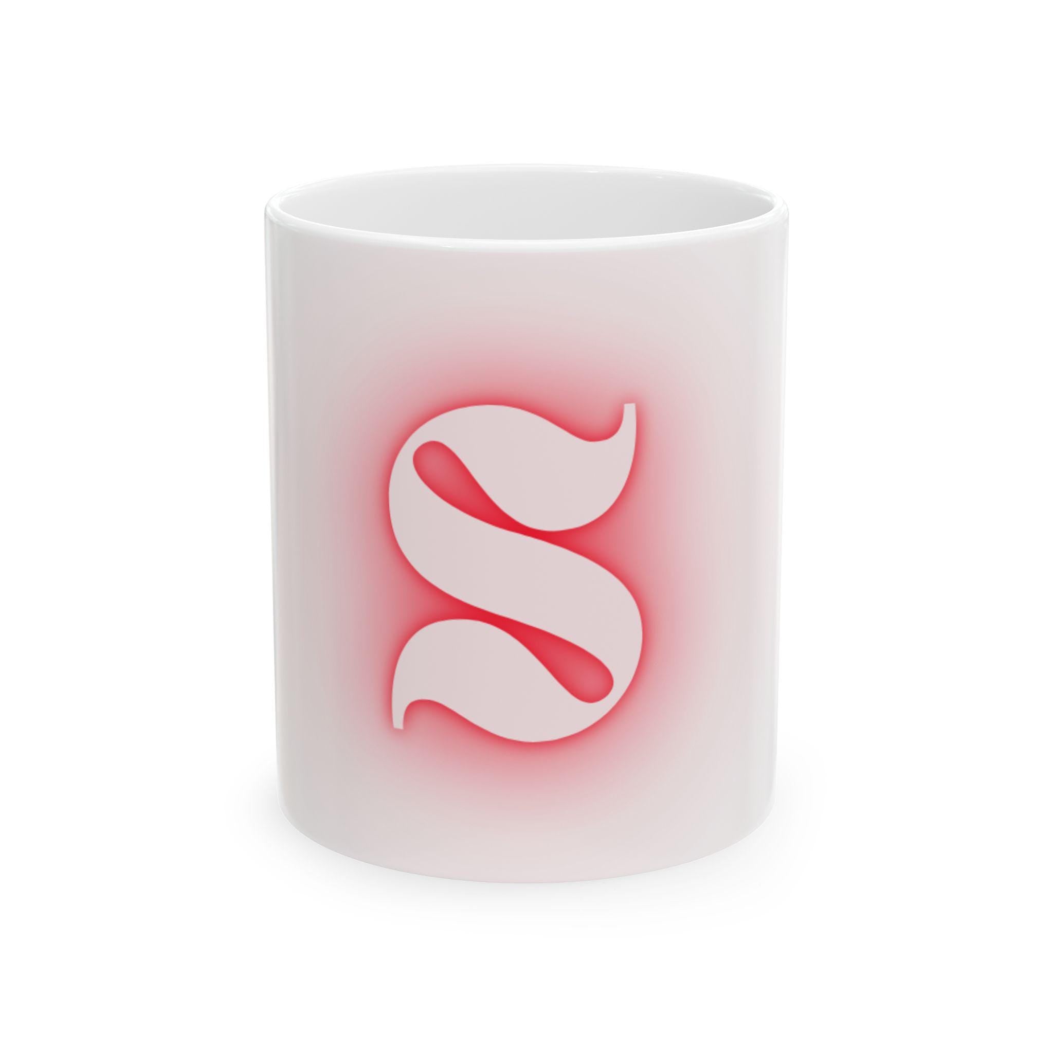 Personalized Custom letter text Mug Custom logo brand merch