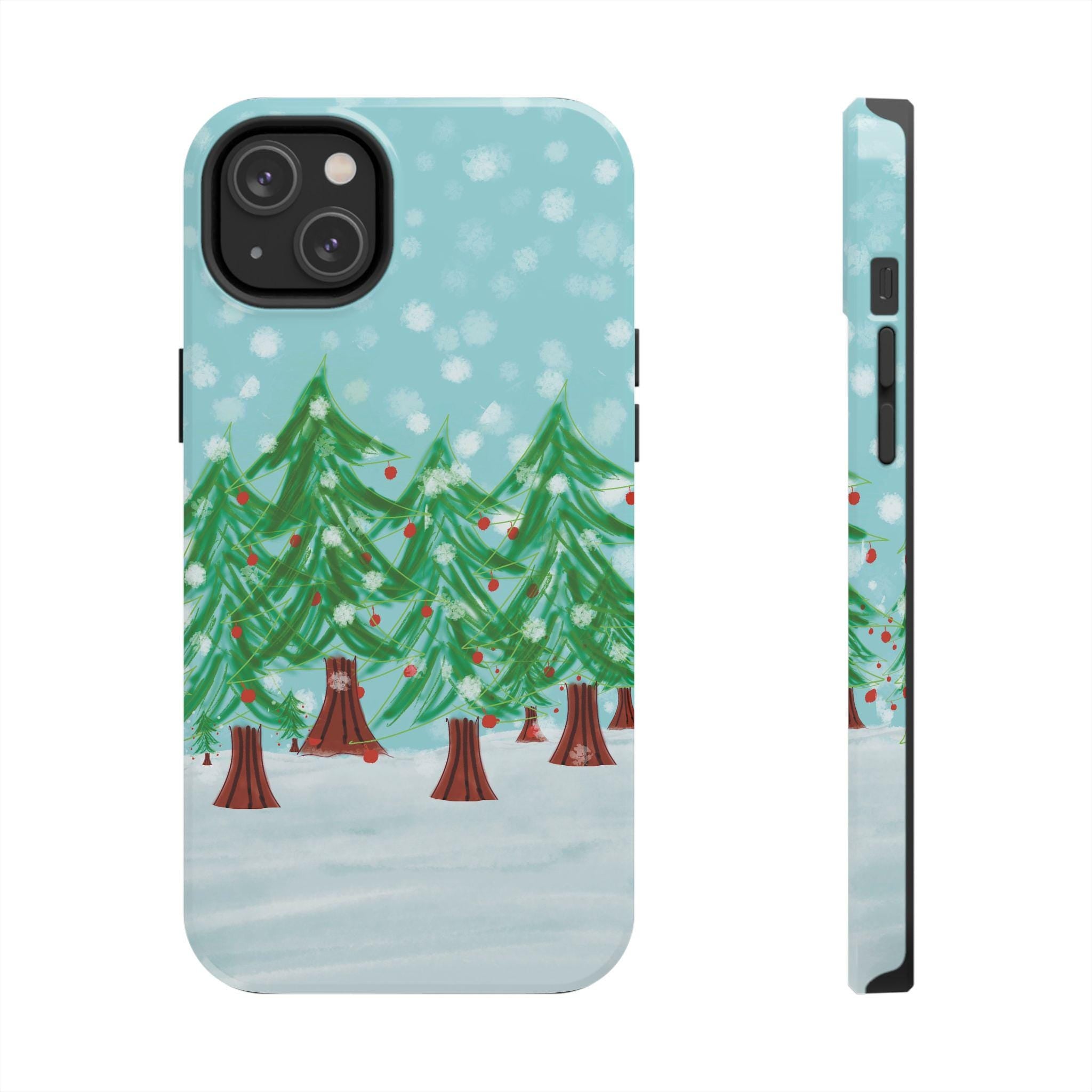 Christmas Wonderland mobile phone case for multiple variants of iPhone and Samsung Galaxy